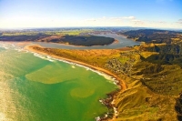 Aerial;Port_Waikato;Waikato_River;River_mouth_Waikatofishing;angling;boating;spe