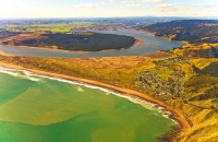 Aerial;Port_Waikato;Waikato_River;River_mouth_Waikatofishing;angling;boating;spe