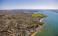 Aerial;Kohimarama;Auckland_East;Auckland;Tamaki_Strait;blue_sky;blue_sea;Beach;h