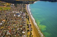 Aerial;Orewa;Rodney;golden_sands;blue_sky;blue_sea;sub_division;Nautilus_Buildin