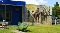 Katikati;murals;child;child_on_public_bench;child_on_park_bench