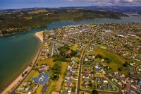 Aerial;Whitianga;Mercury_Bay;Coromandel;sandy_beaches;bachs;holiday_homes;blue_s