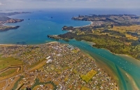 Aerial;Whitianga;Mercury_Bay;Coromandel;sandy_beaches;bachs;holiday_homes;blue_s