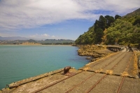 Hicks_Bay;bluffs;cliffs;rocky_shorelines;sea_fishing;bush;mountains;bush;native_