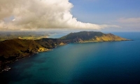 Aerial;Cape_Runnaway;Opotike_to_East_Cape;Opotike_to_East_Cape;blue_sea;blue_sky