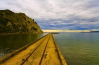 Tokomaru_Bay;Eastland;bush;native_forrest;golden_sands;bluffs;cliffs;wharf;Wharf