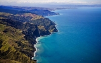 Aerial;Young_Nicks_Head;Gisborne;Young_Nicks_Head;blue_sky;blue_sea;bluffs;cliff