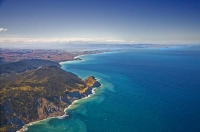 Aerial;Young_Nicks_Head;Gisborne;Young_Nicks_Head;blue_sky;blue_sea;bluffs;cliff