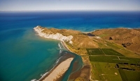 Aerial;Young_Nicks_Head;Gisborne;Young_Nicks_Head;blue_sky;blue_sea;bluffs;cliff