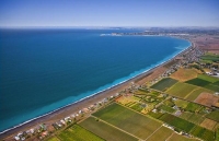 Aerial;Hawkes_Bay_Coast;bush;native_forrest;golden_sands;bluffs;River;cliffs;san