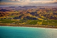 Aerial;Hawkes_Bay_Coast;bush;native_forrest;golden_sands;bluffs;River;cliffs;san