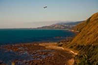 Pukerau_Bay;Kapiti_Coast;Tararua_Ranges;vegetable_growing;Blue_sky;tramping_trac