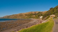 Pukerau_Bay;Kapiti_Coast;Tararua_Ranges;vegetable_growing;Blue_sky;tramping_trac