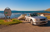 Pukerau_Bay;Kapiti_Coast;Tararua_Ranges;vegetable_growing;Blue_sky;tramping_trac