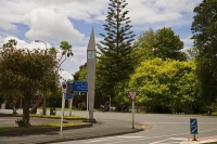 Kaitaia;Northland;clock_tower;District_Council_planting
