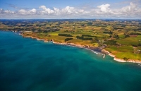 Aerial;North_Taranaki_Coast;Taranaki;River;Rivers;bush;native_forrest;green_fiel