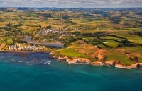 Aerial;North_Taranaki_Coast;Taranaki;River;Rivers;bush;native_forrest;green_fiel