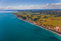 Aerial;North_Taranaki_Coast;Taranaki;River;Rivers;bush;native_forrest;green_fiel