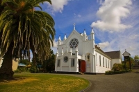 Waipawa;Tararua;church;green_fields;paddocks;Waipawa_River;river;palms;palm_tree