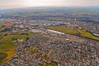 aerial;Hamilton;Waikato_River;industrial_buildings;suburburban;Lake_Rotoroa