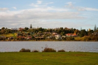 Huntly;Waikato_River;suburburban;bridge;green_fields;River;bridge;New_Zealand;Au