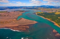 Aerial;West_Coast_Waikato;Waikato;coastal;bachs;holiday_homes;bush;native_forres