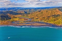 Aerial;West_Coast_Waikato;Waikato;coastal;bachs;holiday_homes;bush;native_forres