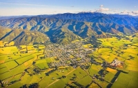 Aerial;Featherston;Wairarapa;native_forest;sheep;sheep_shearing;Tararua_Ranges;a