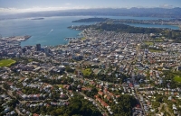 Aerial_Wellington_city;looking_North_East