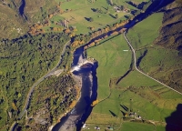 Aerial_Marui_River_Falls_Buller_Region;rivers;line;Road;bush;native_forrest;stat