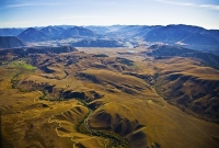 Aerial;Arthurs_Pass_Route_Canterbury;mountains;hills;Lakes;Waimakariri_River;tus