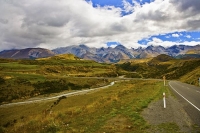 Arthurs_Pass_Route_Canterbury;mountains;hills;Lakes;Waimakariri_River;tussock_gr