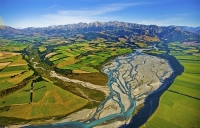 Aerial;Waimakariri_River;Canterbury;mountains;hills;Canterbury_Plain;North_Cante