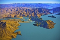 Aerial;Mackenzie_Basin;South_Canterbury;Canterbury;Lake_Benmore;Dam;Lake_Benmore