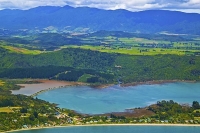 Aerial;Golden_Bay_Coast;Golden_Bay;River;sandy_beaches;rocky_shorelines;state_hi