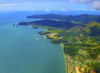 Aerial;Golden_Bay_Coast;Golden_Bay;River;sandy_beaches;rocky_shorelines;state_hi