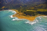 Aerial;Kaikoura_Coast;Kaikoura;bush;native_forest;seaward_Kaikoura_Range;green_f