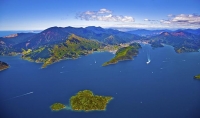Aerial;Picton;Waikawa;Marlborough_Sounds;Marlborough;bush;native_forrest;hills;m