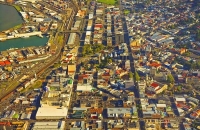 Aerial;Dunedin;Otago_Peninsula;Otago;university_city;university;harbour;golden_s