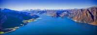 Aerial;Lake_Hawea;Otago;lake_Wanaka;Hawea_River;Hawea_Township;Hawea_Flat;mounta