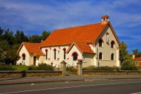 Roxburgh;Otago;lake_Roxburgh;Clutha_River;church;churches;fruit_growing;Catholic