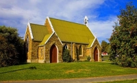 Roxburgh;Otago;lake_Roxburgh;Clutha_River;church;churches;fruit_growing;St_James