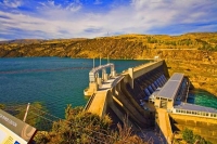 Roxburgh;Otago;lake_Roxburgh;Clutha_River;church;churches;fruit_growing;hydro_ge