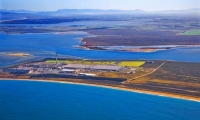 Aerial;Bluff;Southland;Aluminium_Smelter;Tiwai_Point