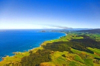 Aerial;Riverton;Southland;hills;rivers;state_highway99;Dairy_farm;dairy_farming;