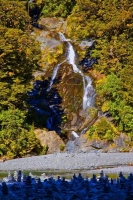 Haast_Pass_Route;West_Coast;State_Highway_6;mountains;valleys;rivers;Fantail_Fal
