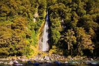 Haast_Pass_Route;West_Coast;State_Highway_6;mounhtains;valleys;rivers;Thunder_Fa