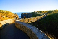 Punakaiki_Coast;West_Coast;Highway_6;mountains;valleys;Pororari_river;Tasman_Sea