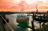 Westport;West_Coast;harbour;Buller_river;Tasman_Sea;fishing_port;fishing_boat