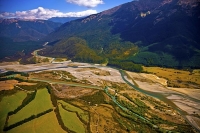 Aerial;Wairau_Valley;Marleborough;bush;native_forrest;irrigation_canal;irrigatio